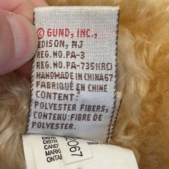 Vintage 2001 Gund Engel Teddy Bear-Enerbear. Size 12” - Picture 11 of 11